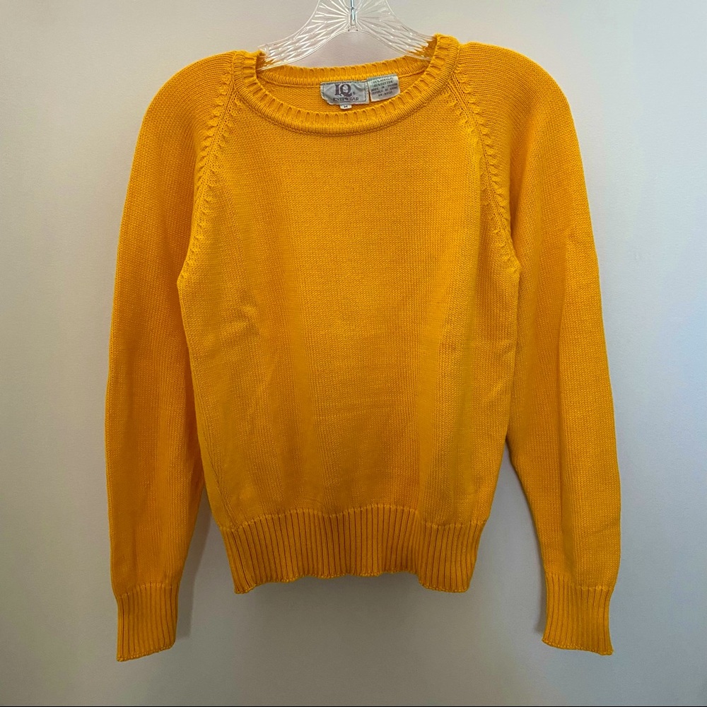 IQ Knitwear Mustard Yellow Sweater